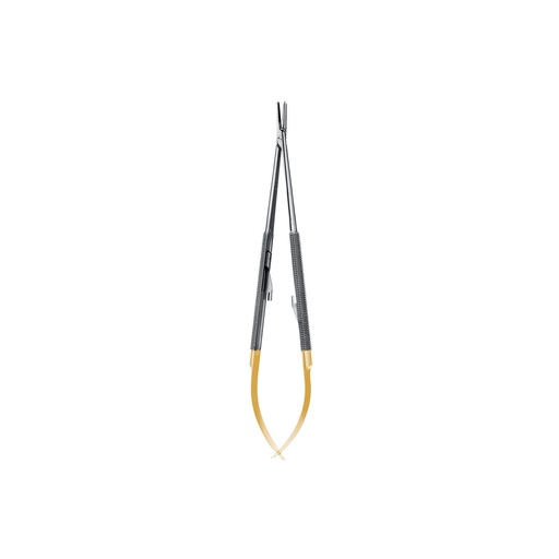 [NH5024R] Porte-aiguille Castroviejo #5024R rond carb. Tung. Strié 18cm (NH5024R) - Hu-Friedy - Delynov