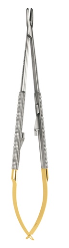 [NH5024SIM] Needle Holder Simion Round PermSh straight 18cm [NH5024SIM] - Hu-Friedy - Delynov