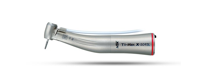 Contre-angle Ti-Max X-SG93 Rouge 1:3 NSK (C1007) - Delynov