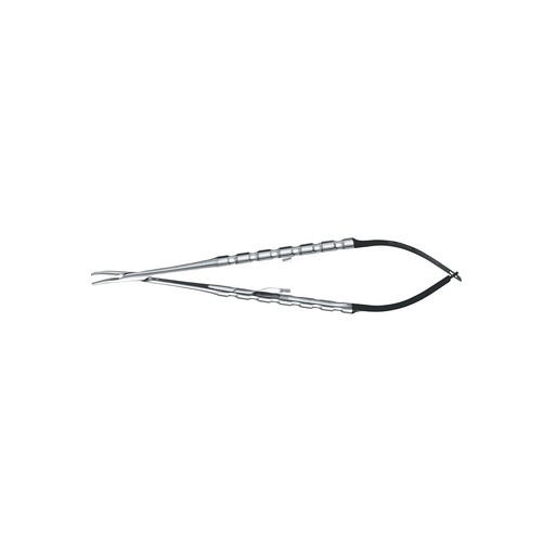 [NHDCPVN] Micro-Surgical Needle Holder Velvart Curved 18 cm Diamond-coated 4 to 6/0 - Hu-Friedy