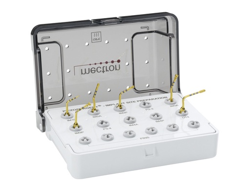 [1520008] kit de préparation d'implants (IM1S. IM2A. IM2P. IM3A. IM3P. OT4) (1520008) - Delynov