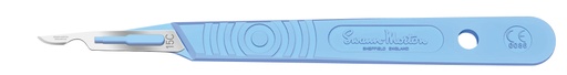 [0521] X10 Bistouri stérile en acier inoxydable  N°15C (U15C) Swann-Morton