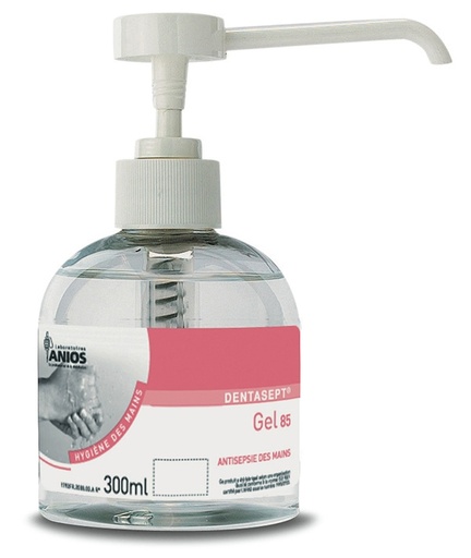 [1792366FA] Carton of 6 x 300 ml - 300 ml pump bottle - Dentasept Gel 85 - Anios (1792366FA) - Delynov