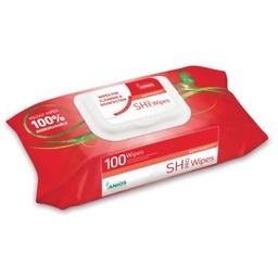 [2477655EC] Carton 6 x 100 Wipes - 100 Wipes Bag - Dentaset SH Pro Wipes - Anios