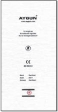 [K2-760] Filtres papier à usage unique avec indicateur de stérilisation pour container C1,C2,C3 (pack de 100 pcs) - Aygün - Delynov