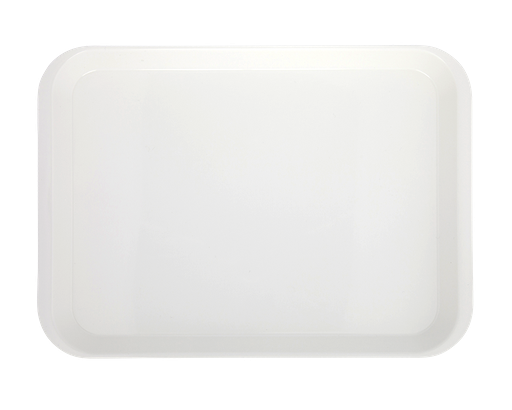 [20Z401A] Plateau B-Lok sans compartiments pour dentaire (34,0 x 24,5 x 2,2 cm) - blanc - ZIRC - Delynov