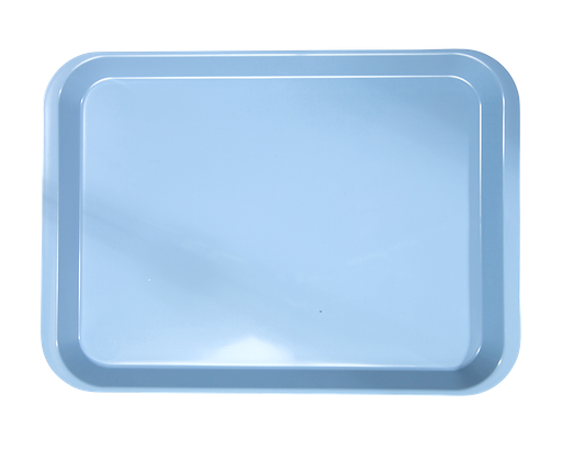 [20Z401B] Plateau B-Lok sans compartiments bleu (34,0 x 24,5 x 2,2 cm) - ZIRC - Delynov