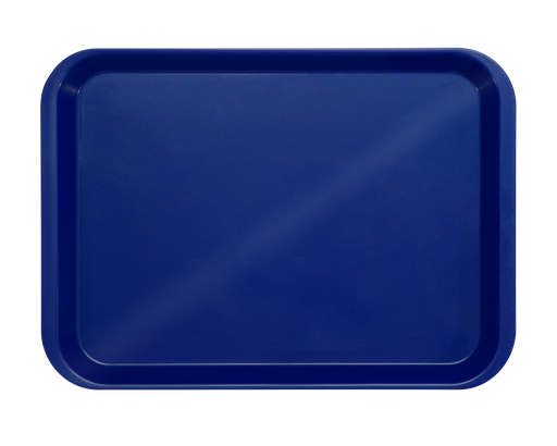 [20Z401T] Plateau b-lock without compartments (34.0 x 24.5 x 2.2 cm); dark blue - ZIRC - Delynov