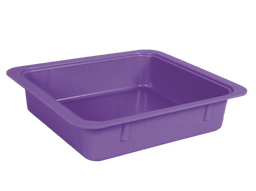 [20Z463R] Material Tubs, Without Accessories (31.1 x 27.6 x 7.0 cm) Neon Violet - Zirc