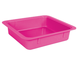 [20Z463S] Material Tubs, Without Accessories (31.1 x 27.6 x 7.0 cm) Neon Rose - Zirc