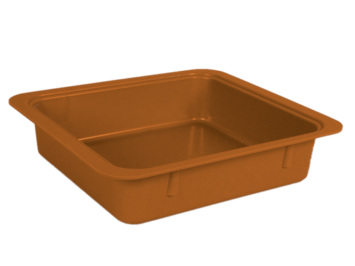 [20Z463U] Tubs for materials without accessories (31.1 x 27.6 x 7.0 cm) in copper - ZIRC - Delynov