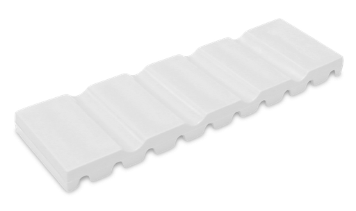 [20Z464A] Tapis à instruments (17,2 x 5,1 x 1,0 cm) blanc - ZIRC - Delynov