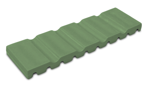 [20Z464D] Green ZIRC Delynov Instrument Mat (17.2 x 5.1 x 1.0 cm)