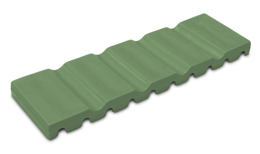 [20Z464D] Tapis à instruments (17,2 x 5,1 x 1,0 cm) vert - ZIRC - Delynov