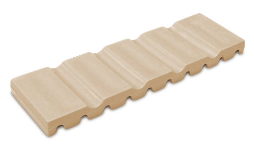 [20Z464G] Tapis à instruments (17,2 x 5,1 x 1,0 cm) beige - ZIRC - Delynov