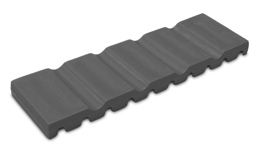 [20Z464I] Tapis à instruments (17,2 x 5,1 x 1,0 cm) gris - ZIRC - Delynov