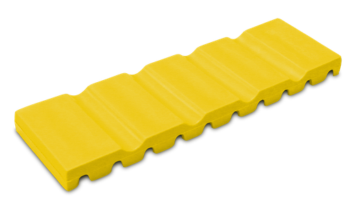 [20Z464O] Tapis à instruments, (17,2 x 5,1 x 1,0 cm); néon jaune - ZIRC - Delynov