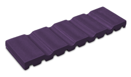 [20Z464E] Instrument mats, (17.2 x 5.1 x 1.0 cm); plum - Zirc