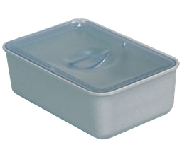 [20Z472] Boxes for small parts with transparent lid, large (8.6 x 5.7 x 3.2 cm) gray - Zirc