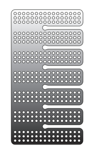 [12-GM-L01] Smooth horizontal flexion plate - Jeil Medical (12-GM-L01) - Delynov